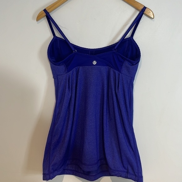 Lululemon - Graceful Flow convertible Tank top in Pigment Blue size 8 - Picture 4 of 9